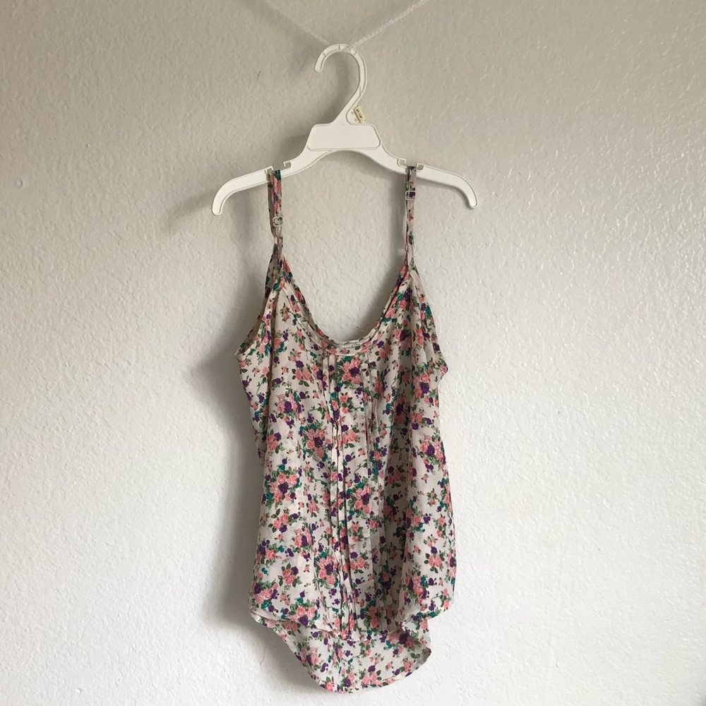 Flower Print Tank top